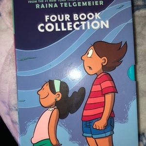 A collection of books by Raina Telgemeier